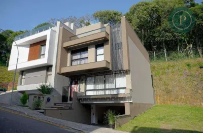 Casa com 4 dormitórios à venda, 250 m² por r$ 2.590.000,00 - campo comprido - curitiba/pr
