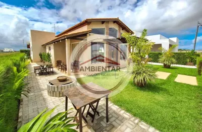 Casa de condomínio para vender com 3 quartos 3 suítes no bairro caueira em itaporanga dajuda