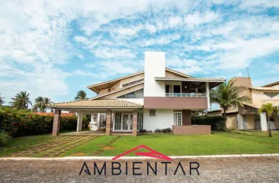 Casa de condomínio para vender com 5 quartos 3 suítes no bairro mosqueiro em aracaju