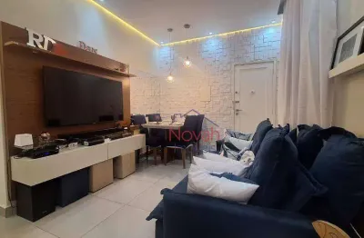 Apartamento com 2 dormitórios à venda, 66 m² por r$ 480.000,00 - embaré - santos/sp