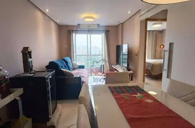Apartamento à venda, 73 m² por r$ 574.000,00 - aparecida - santos/sp