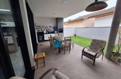 Casa à venda, linda decoração, oportunidade, 4 suítes, 248 m²,  nova, no condomínio eldorado!