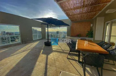 Cobertura à venda com 4 dormitórios, 283 m² - vila ema - são josé dos campos/sp