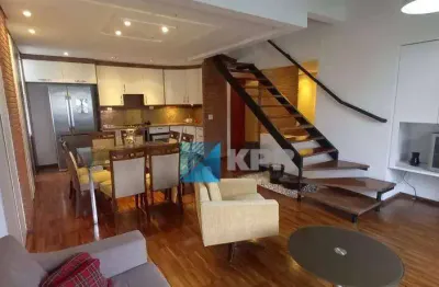 Apartamento à venda, estilo flat, mobiliado,  com 1 suíte, 100 m²- jardim aquarius - são josé dos campos/sp! agende uma visita!