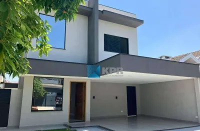 Casa à venda, recém construída, arquitetura moderna, espaços integrados, área gourmet e piscina, no condomínio altos da serra vi!