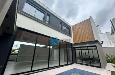 Casa à venda, design moderno, 390 m² de área construída, 4 suítes, no alphaville ii! venha conhecer a casa dos seus sonhos!