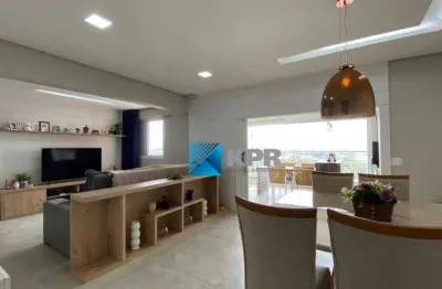 Apartamento à venda ou locação, mobiliado, linda decoração, 122 m² em condomínio clube da cidade! agende uma visita!