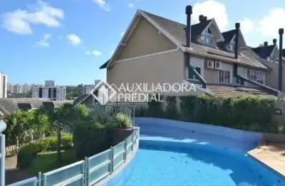 Casa em condomínio fechado com 5 quartos para alugar na rua attílio bilibio, 120, jardim carvalho, porto alegre, 375 m2 por r$ 15.000