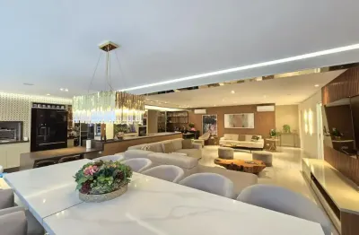 Apartamento luxo helbor classic bosque maia 3 suites, 3 vagas