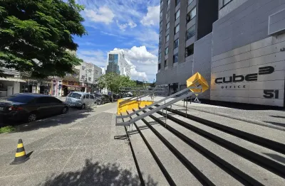 Sala comercial, cube office 41 metros, andar alto , vista livre