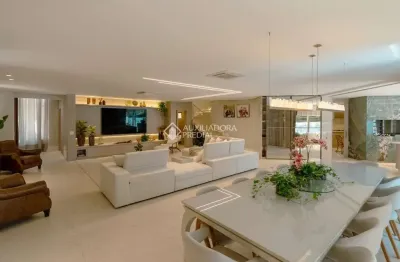 Casa em condomínio fechado com 4 quartos à venda na rua dos carijós, 50, córrego grande, florianópolis, 488 m2 por r$ 8.900.000
