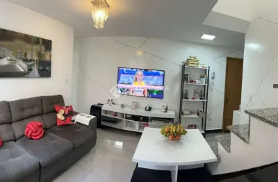 Cobertura com 3 quartos à venda na rua nilo peçanha, 193, vila américa, santo andré, 150 m2 por r$ 690.000