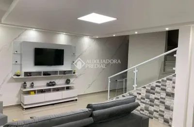 Casa em condomínio fechado com 3 quartos à venda na rua guarani, 165, vila tupi, são bernardo do campo, 130 m2 por r$ 735.000