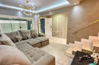 Casa em condomínio fechado com 3 quartos à venda na rua casimiro de abreu, 130, vila aquilino, santo andré, 150 m2 por r$ 800.000