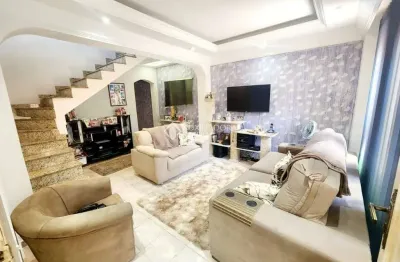 Casa em condomínio fechado com 5 quartos à venda na rua raul pompéia, 549, jardim ana maria, santo andré, 228 m2 por r$ 500.000