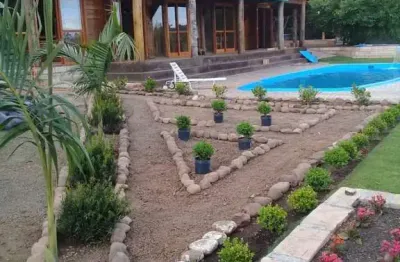 Casa com 6 quartos à venda na demétrio correia, 2185, rincão são joão, glorinha, 350 m2 por r$ 590.000