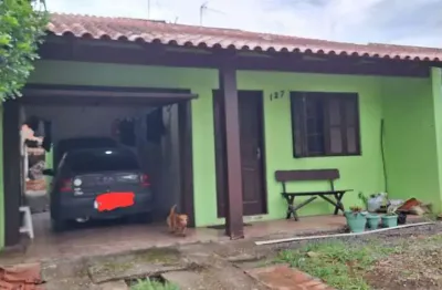 Casa com 2 quartos à venda na rua dos rouxinois, 280, jardim algarve, alvorada, 85 m2 por r$ 308.000