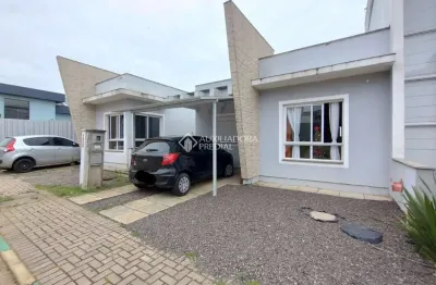 Casa em condomínio fechado com 3 quartos à venda na rua adams filho, 4, parque ipiranga, gravataí, 70 m2 por r$ 399.000