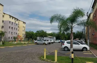 Apartamento com 2 quartos para alugar na rua jorge tadeu, 280, santa fé, gravataí, 45 m2 por r$ 1.000