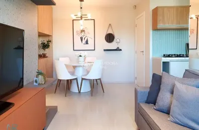 Apartamento com 2 quartos à venda na ferdinando costa, 80, passo das pedras, gravataí, 56 m2 por r$ 409.916