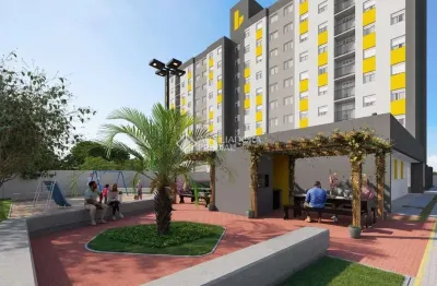 Apartamento com 2 quartos à venda na rua otávio schemes, 1520, barnabé, gravataí, 49 m2 por r$ 246.546