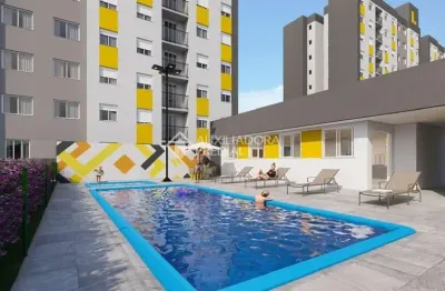 Apartamento com 2 quartos à venda na rua otávio schemes, 1520, barnabé, gravataí, 49 m2 por r$ 245.437