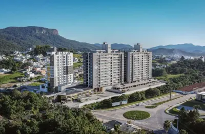 Apartamento com 2 quartos à venda na rua vereador jacob knabben da silva, 1564, pagani, palhoça, 53 m2 por r$ 345.000
