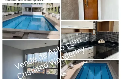 Em piedade, cond jardim do sol, apto 2 quartos à venda,   j. dos guararapes/pe