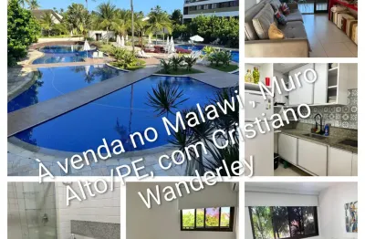 Apartamento com 2 quartos à venda na Avenida Portuaria, Sn, Muro Alto, Ipojuca