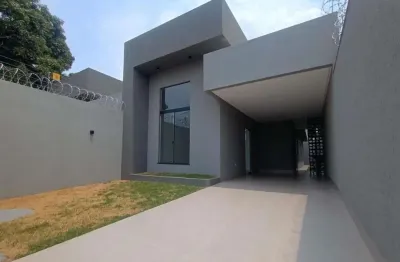 Casa para venda em aparecida de goiânia, vila maria, 3 dormitórios, 1 suíte, 3 banheiros, 2 vagas
