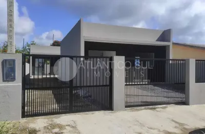 Casa com 2 dormitórios à venda, primavera, pontal do parana - pr