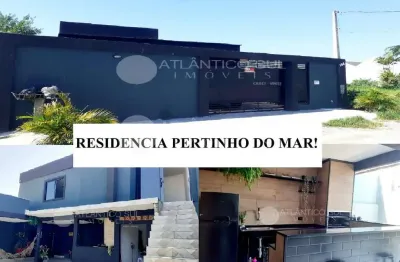 Casa à venda, perto do mar com suite pereque, matinhos - pr