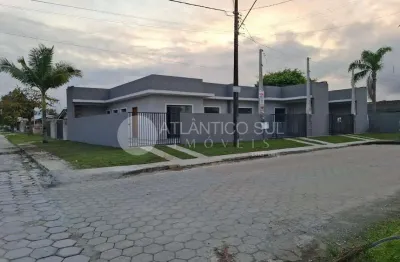 Casa à venda com 2 e 3 quartos, praia de leste, pontal do parana - pr