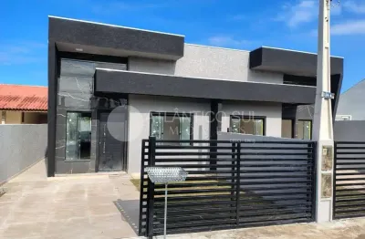 Casa com piscina, suíte e área gourmet em canoas, pontal do parana - pr