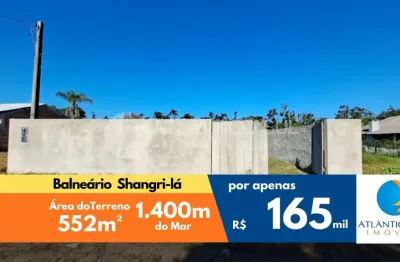 Terreno grande para chácara no balneário shangri-lá, pontal do parana - pr