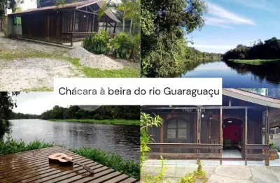 Chácara à venda a beira do rio guaraguaçu, pontal do parana - pr
