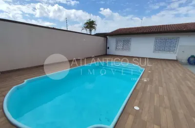 Casa com piscina para locação,  praia de leste, pontal do parana - pr