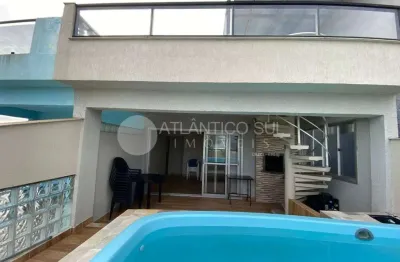 Sobrado para locação com piscina em santa terezinha, pontal do parana - pr