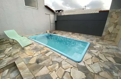 Sobrado com piscina em santa terezinha, pontal do parana - pr