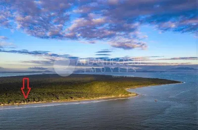 Terreno à venda frente mar    medindo 485m  ilha do mel, paranagua - pr
