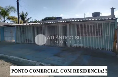 Ponto comercial com residência, praia de leste, pontal do parana - pr.ref. 7035r