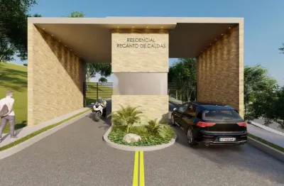 Terreno em condomínio fechado à venda na Rodovia Br 459, Km 40, Centro, Caldas