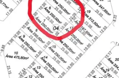 Terreno à venda na Rua Dois, Jardim Bandeirantes, Poços de Caldas