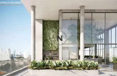 Apartamento à venda com 1 suíte,  no condomínio on domingos de moraes, são paulo - sp