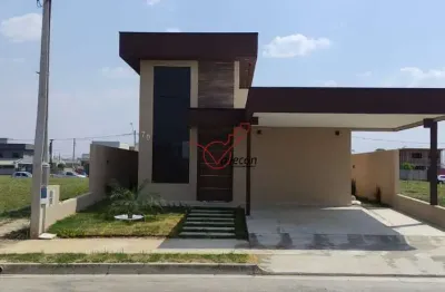 Maravilhosa casa com 4 dormitórios e piscina - condomínio vereda dos campos