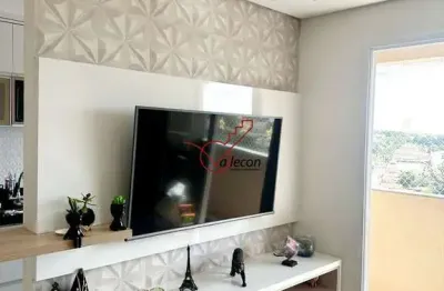 Apartamento à venda planejado e mobiliado no monte castelo em são josé dos campo