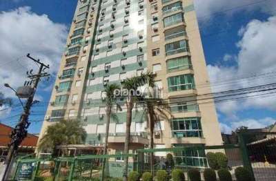 Apartamento residencial vallais para aluguel, com 121,83m², 2 quartos - jansen - gravataí / rs por r$ 3.300,00