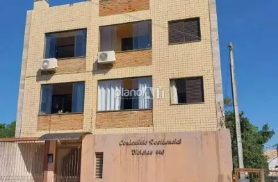 Apartamento residencial violetas para aluguel, com 53,8m², 2 quartos - salgado filho - gravataí / rs por r$ 1.560,00