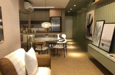 Bs imobiliária vende apartamento novo no condomínio flua com 2 quartos sendo 1 suíte e 2 vagas de garagem