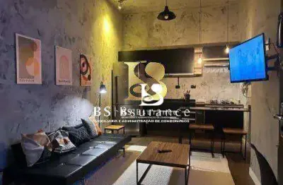 Apartamento térreo tipo loft em laranjeiras - todo reformado - porteira fechada